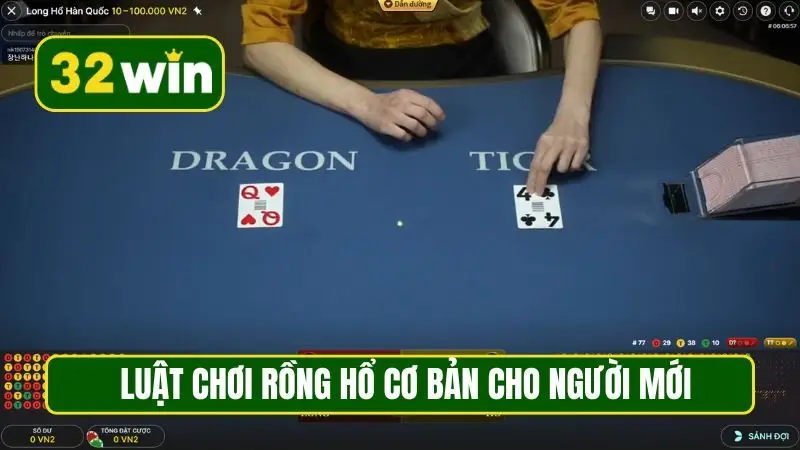 Luật chơi Rồng Hổ cơ bản cho người mới